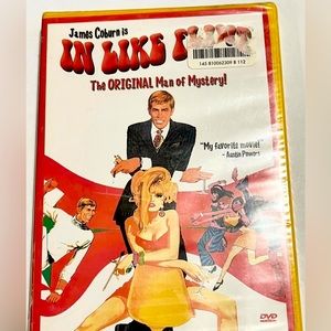 In Like Flint: The Original Man of Mystery DVD,New Sealed, Rips In Wrapping